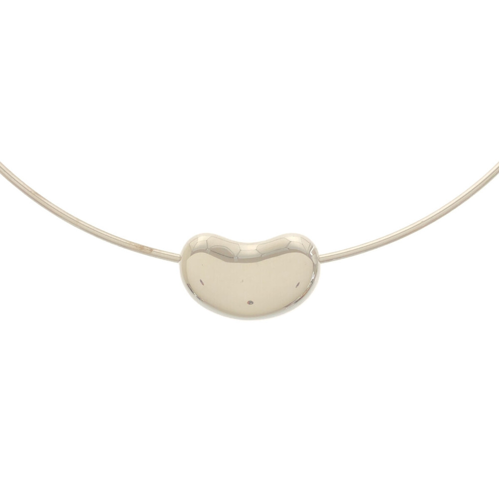 Tiffany Bean Choker Necklace Silver